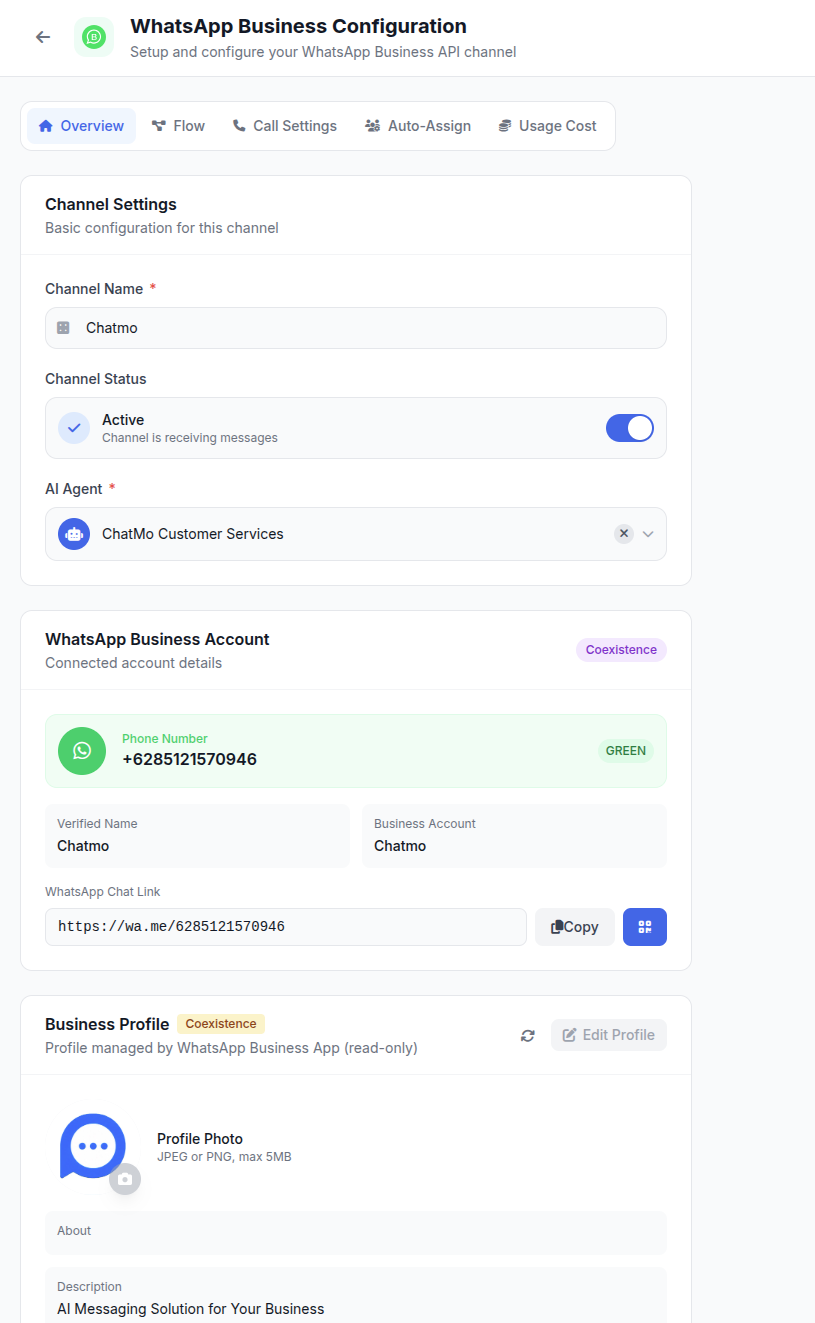 whatsapp integration
