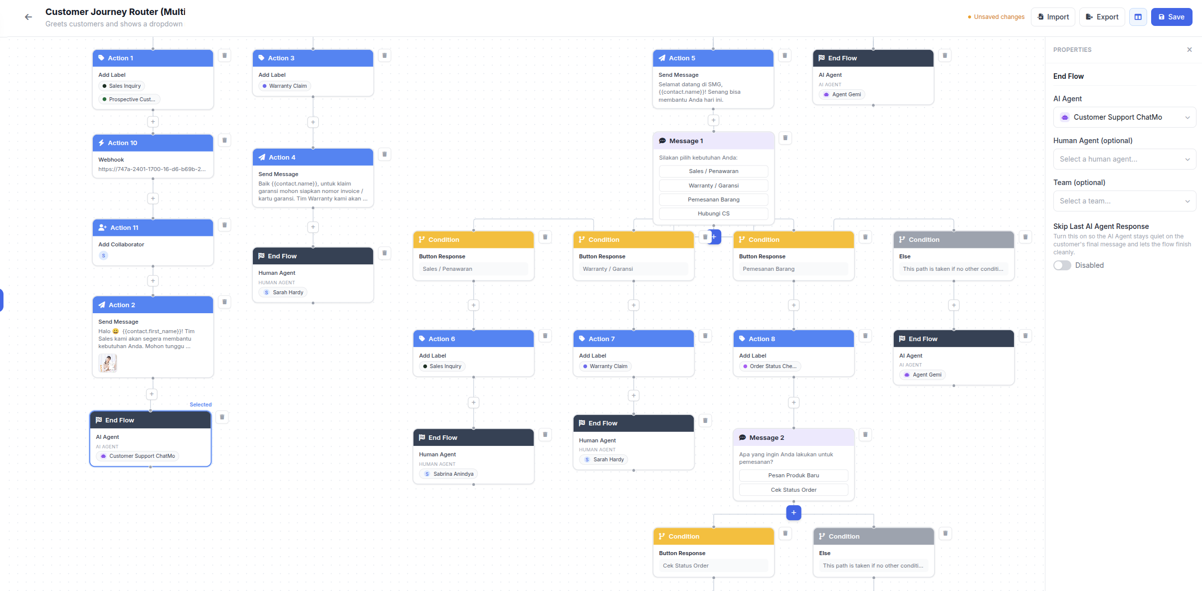 workflow ai agent